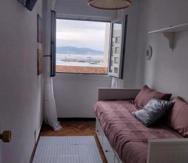 Sanxenxo Apartment | Vista faro, playa panadeira