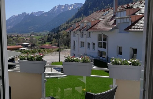 Pfronten Apartment | VitAllgäu - Newly built studio with mountain view including Königscard
