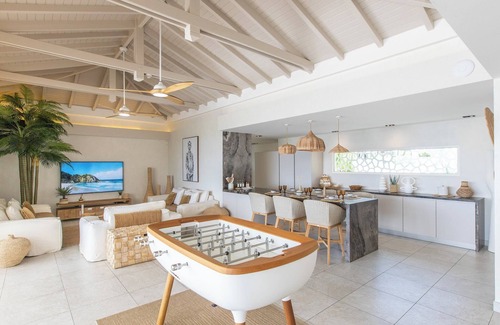 Cul de Sac Villa | Vogue Art | Ocean View - Located in Exquisite Grand Case with Private Pool