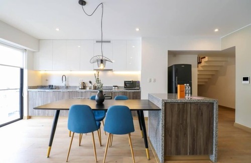 Reducto Apartment | w* | 2BR Duplex in Miraflores near Larcomar
