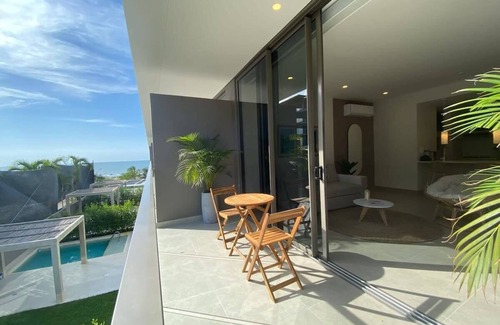 Cartagena District Apartment | w* | Lovely 1BR w/Pool and Balcony in Manzanillo