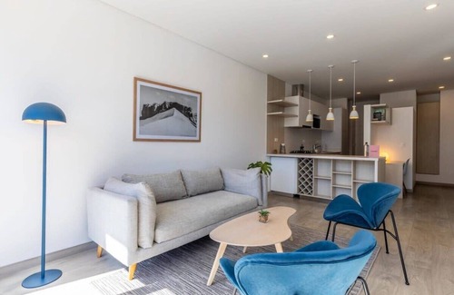 Chico Norte Apartment | w* | Stylish 1BR w/Great View in Chicó