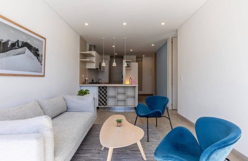 Chico Norte Apartment | w* | Stylish 1BR w/Great View in Chicó