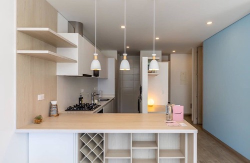 Chico Norte Apartment | w* | Stylish 1BR w/Great View in Chicó