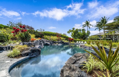 Waikoloa Villa | Waikoloa Beach Villas P32 - Beautiful Quiet Top Floor Villa with Golf Views!