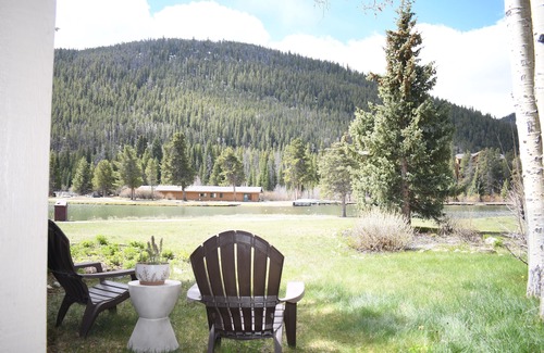 Lakeside Village Condo | Wake up next to the peaceful waters of Keystone Lake 2BR/2BA Private Patio.