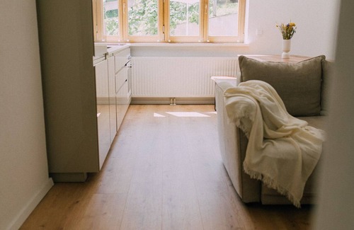 Traunkirchen Apartment | Wake up with a view of the mountain and lake