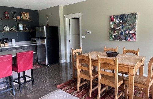 Alberta Apartment | Walk out basement suite at the base of Tecumseh Mountain on 3 acres.