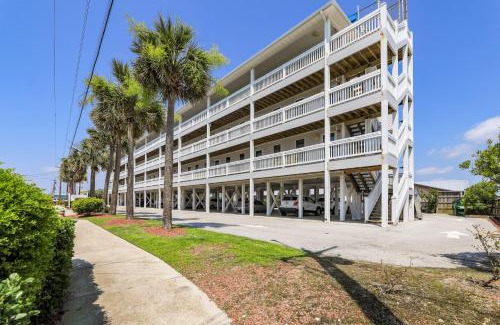 Surf City Apartment | Walk to Beach and Pier Quiet Retreat in Surf City