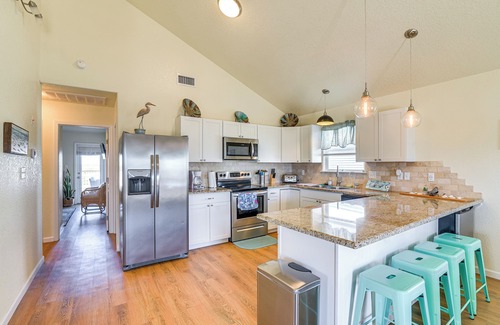 Freeport House | Walk to Beach: Gulf-View Home in Surfside Beach!