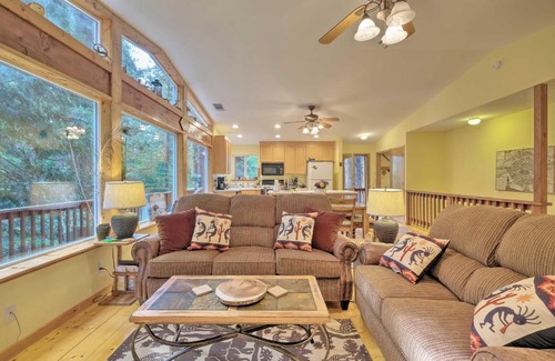 Arnold House | Walk to Big Trees State Park Cabin with Deck!