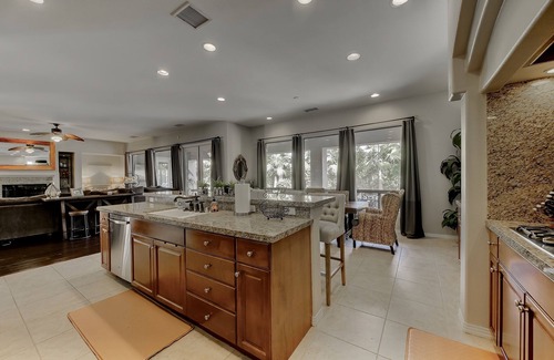 Indio House | Walk to Coachella & Stage Coach: Private Pool, Spa, Firepit, Pool Table, Casita