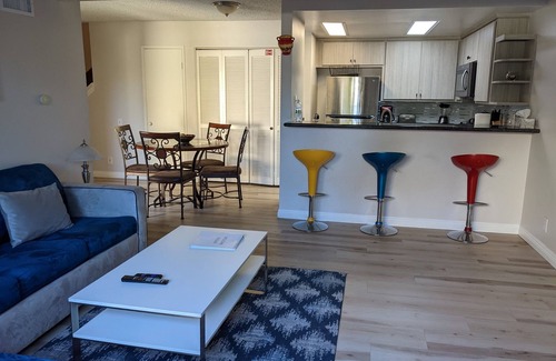 Hermosa Village Condo | Walk to Disney, hot tub, strollers! 1 Parking Spot