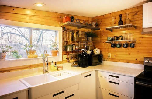 Clayton House | Walk-to-Downtown Retreat | Creekside + Hot Tub