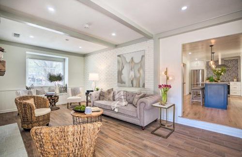 Alpharetta House | Walk to Dtwn Alpharetta Modern Home with Fire Pit