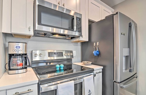 Charlevoix Condo | Walk to Dtwn: Charlevoix Condo w/Fireplace