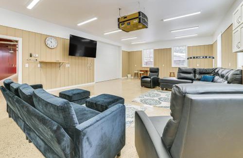 Rogers City House | Walk to Lake Huron Beaches Home with Fire Pit!