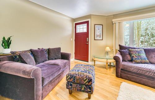 Rogers City House | Walk to Lake Huron Beaches Home with Fire Pit!