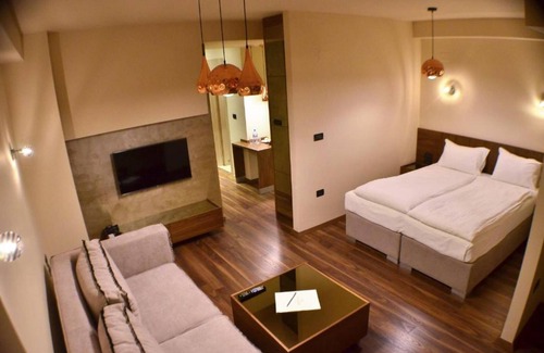 Centar Hotel | Walk to Old Bazaar, Skopje from 2 Modern Rooms with Free Breakfast
