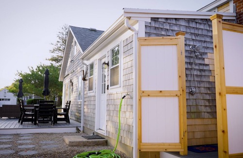 Orleans House | Walk to Rock Harbor Beach from your spacious Orleans coastal retreat