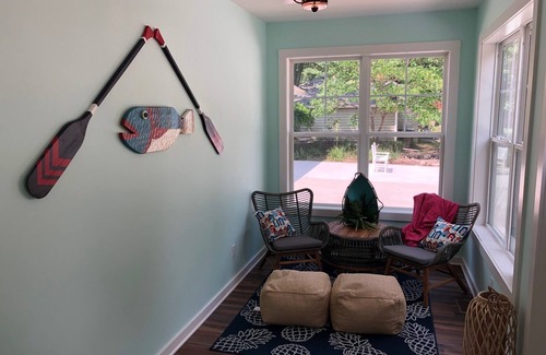 Michigan City House | Walk to the beach! Great modern home with spring and early summer availability!
