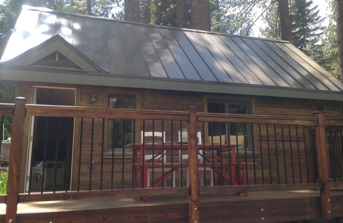 Kings Beach Cabin | Walk to the lake or hike/bike the nearby trails steps out the front door!
