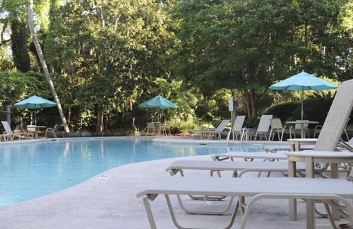 North Forest Beach Cottage | WALK TO THE BEACH! 3 Bedroom Cottage at Port O' Call in HHI'S LUXURY RESORT