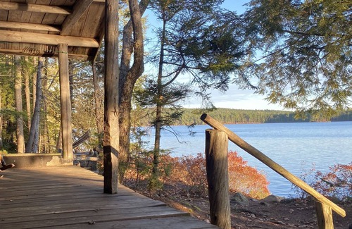 Beddington Cabin | Walk to this secluded lakeside cabin in downeast Maine