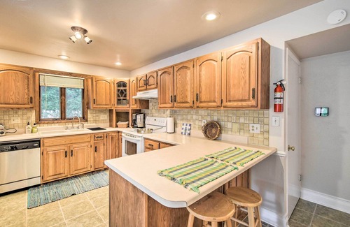Elkhart Lake House | Walkable Lake Elkhart Apt: Dine, Shop, Swim!
