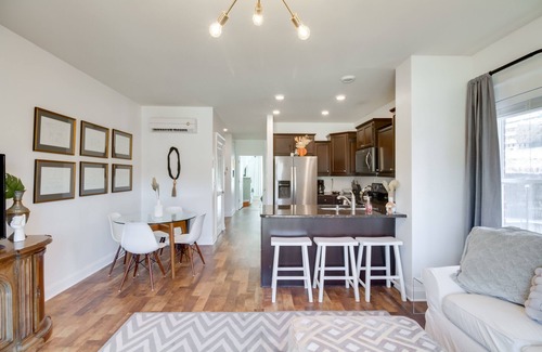 Central Business District Condo | Walkable Lynchburg Condo w/Private Balcony