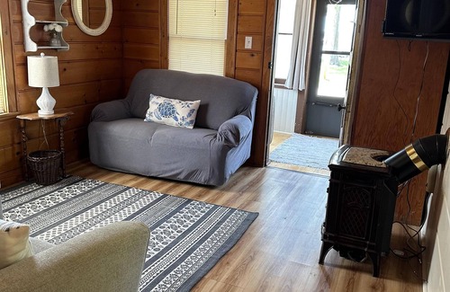 Manistique Apartment | Wanderers Welcome(Manistique, Mi) : Deeded dock, community swimming area