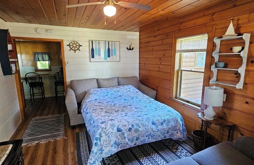 Manistique Apartment | Wanderers Welcome(Manistique, Mi) : Deeded dock, community swimming area