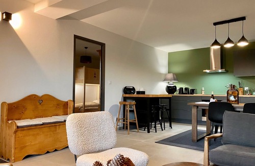 Foncine-le-Haut Apartment | Warm accommodation with magnificent view - Foncine le Haut - completely new