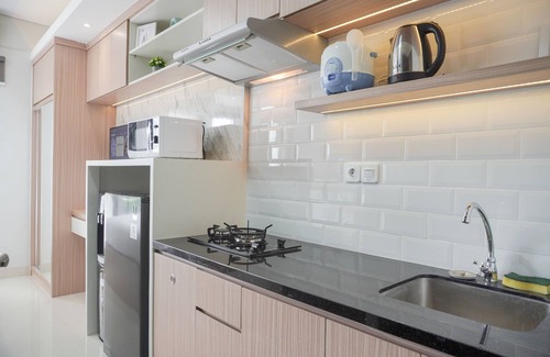 Ciputat Apartment | Warm And Minimalist Studio Transpark Bintaro Apartment