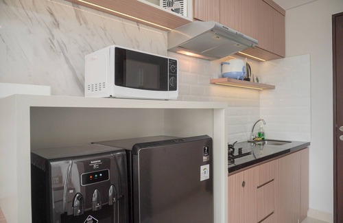 Ciputat Apartment | Warm And Minimalist Studio Transpark Bintaro Apartment