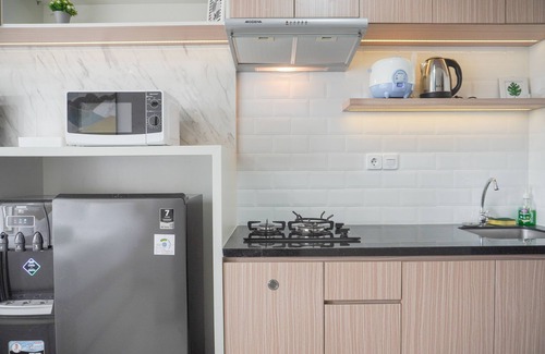 Ciputat Apartment | Warm And Minimalist Studio Transpark Bintaro Apartment