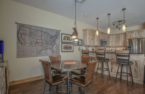Keystone House | Watch for Moose in the Woods Behind the Townhome!