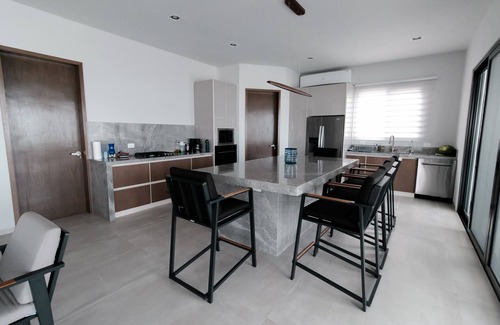 Chelem Villa | Water Front property for large families. With all the amenities you need.