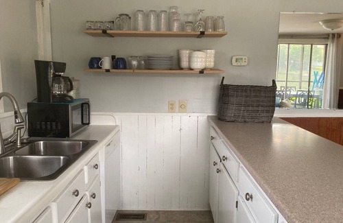 Greenwood House | Water Views Everywhere - Lake Front Cottage with Private Dock and Boat Ramp