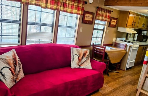 Wiley Ski Chalet | Waterfall Retreat Cabin 1, Blue Ridge Mountains, Sleeps 5-Pet Friendly-WIFI