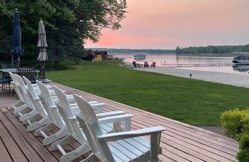 Baldwin House | Waterfront! 2 Private Beach Homes with dock and 100 feet of private beach.