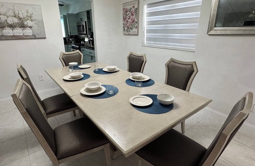 Miramar House | Waterfront 4BR Pool, Theater ,Game Rm – 15min Hard Rock for Game Day & Concerts
