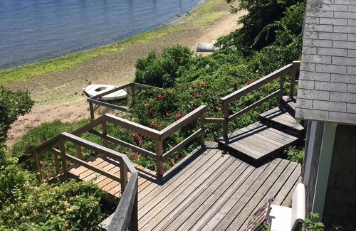 South Kingstown House | Waterfront beach house on Point Judith Pond.
