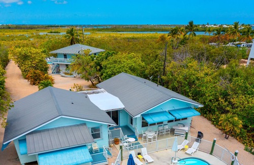 Little Torch Key House | Waterfront Beach House with Dock & Heated Pool!