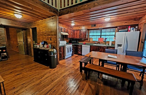 McNeill Cabin | Waterfront cabin with private beach, decks with water views, secluded in trees
