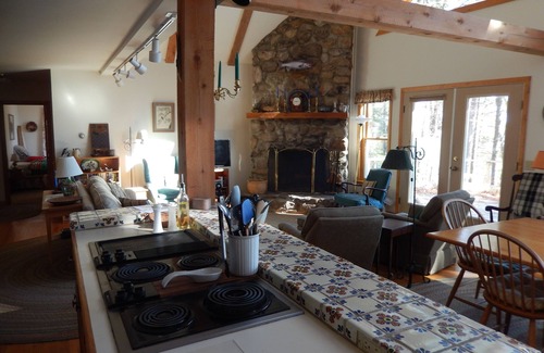 Sebago House | Waterfront comfort & quiet, 200' private beach, overlooks miles of lake