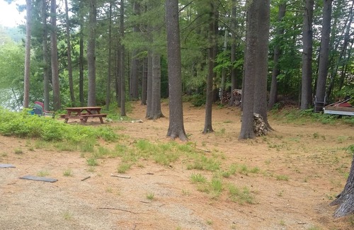 Bryant Pond Cabin | Waterfront cottage on Lake Christopher, screened in porch w/lake views, firepit