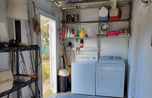 Hudson Cottage | Waterfront Cozy Cottage On Cow Creek With Dock, Canoe, Kayaks, Fishing