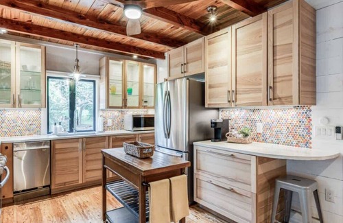 Burnet House | Waterfront, Custom, and Eclectic home on the Lake!
