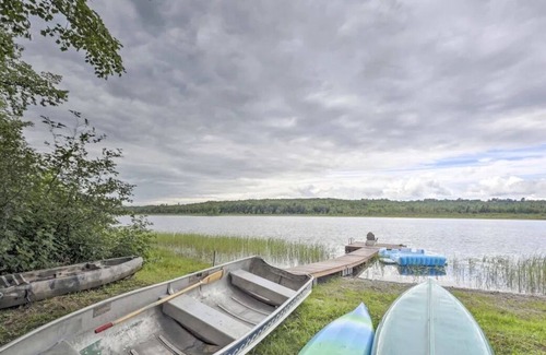 Harmony House | Waterfront dog-friendly home with a patio & grill